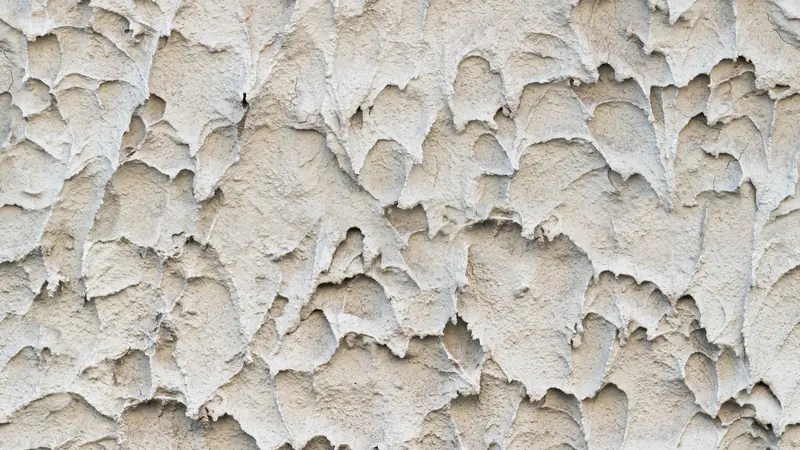 Lace texture stucco finish, one of the stucco textures and colors we match